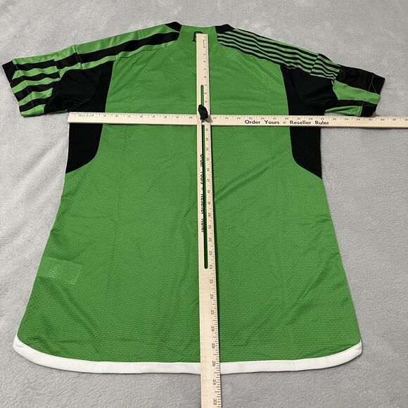 Austin FC Jersey Mens Medium Green Home Kit adidas Authentic MLS Soccer ATX - Picture 9 of 14